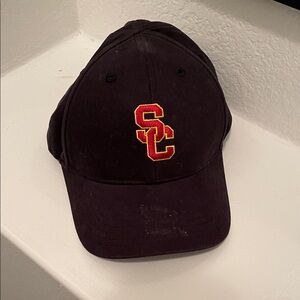 Infant USC (University of Southern California) Cap with Red and Yellow Logo